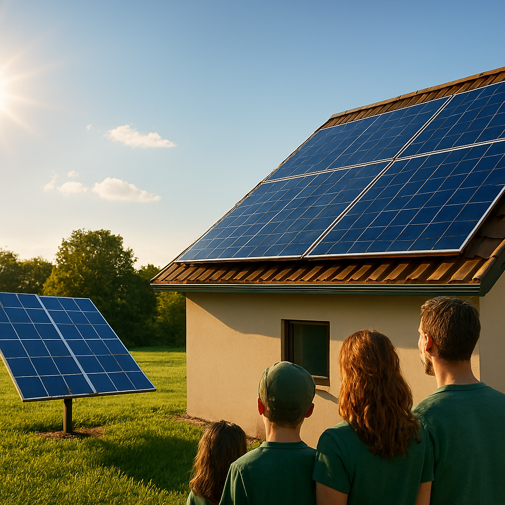 Illustrazione della Comunità Energetica Rinnovabile